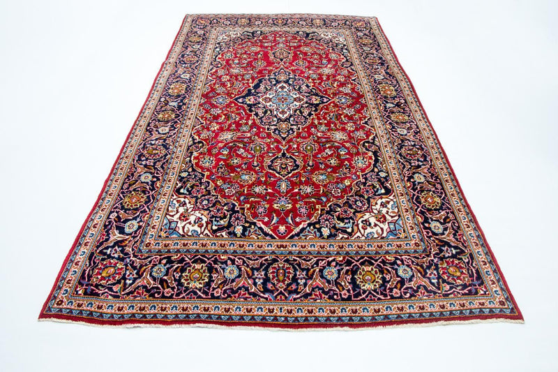 カシャーン 絨毯 338x199cm - ペルシャ絨毯
