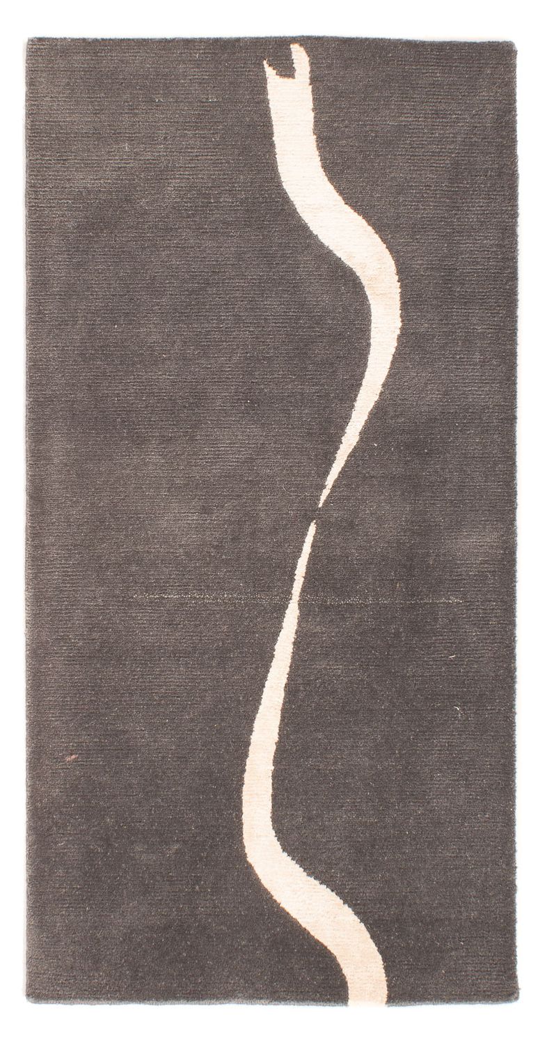 ネパール絨毯 120x60cm - ウールラグ