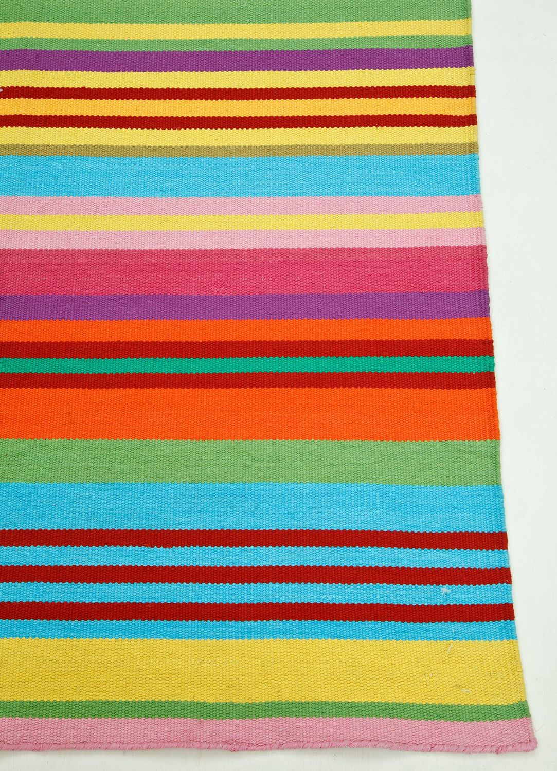 キリム モダン 絨毯 300x90cm