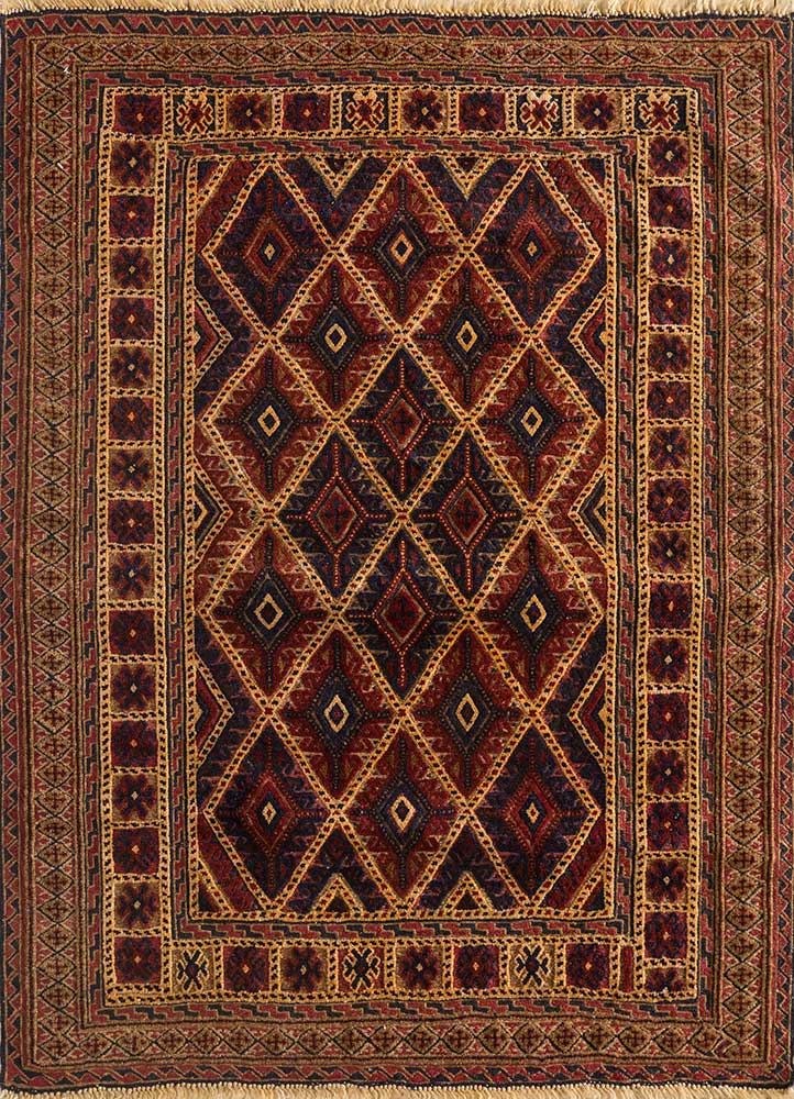 ウールラグ 120x120cm - ウールラグ