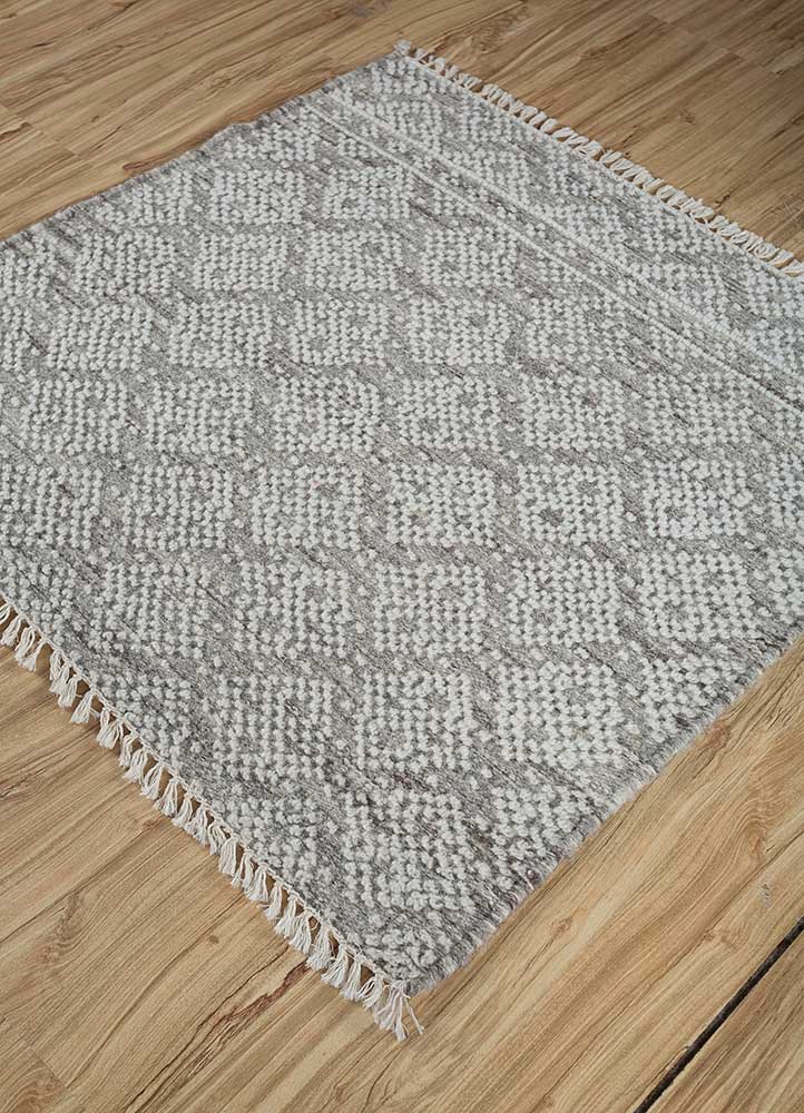 ウールラグ 75x75cm - ウールラグ