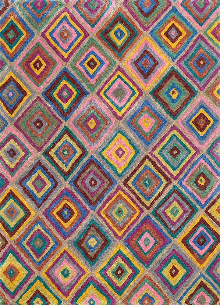 ウールラグ 165x105cm - ウールラグ