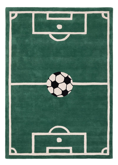 子供用ラグ Fussball - ウールラグ