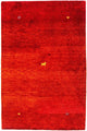 インド ギャベ 絨毯 176x118cm - ウールラグ
