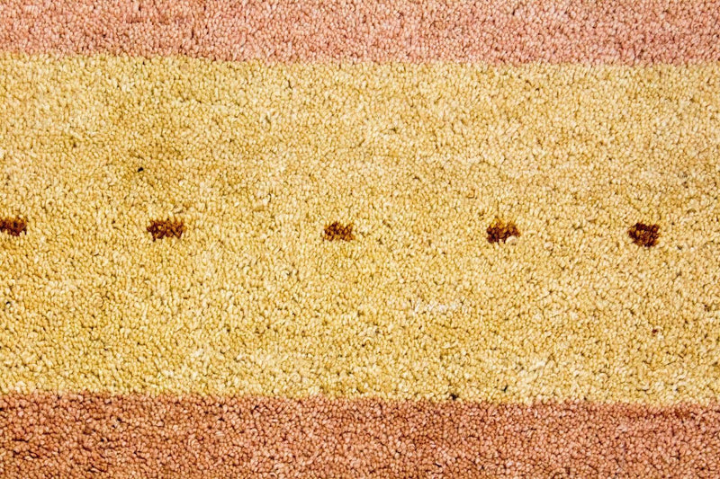 インド ギャベ 絨毯 151x95cm - ウールラグ