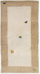 インド ギャベ 絨毯 140x70cm - ウールラグ
