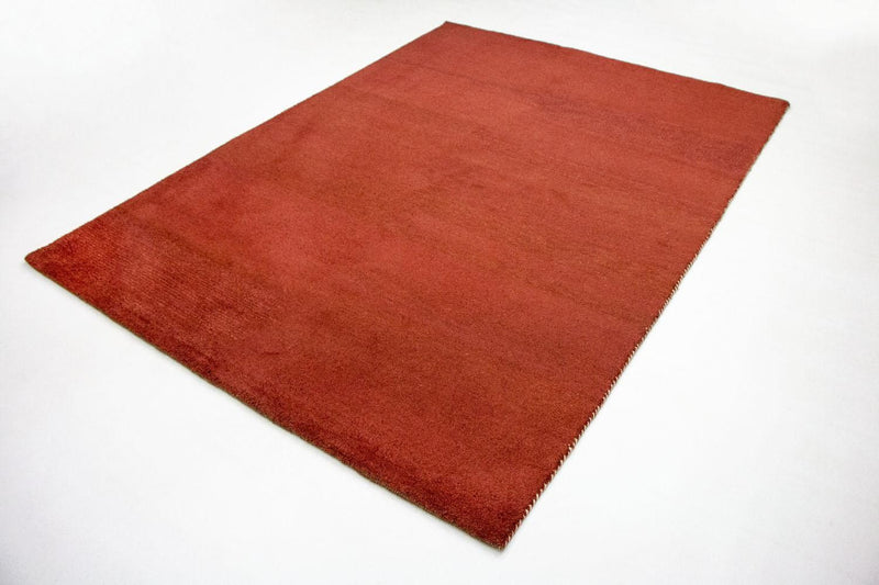 インド ギャベ 絨毯 242x175cm - ウールラグ