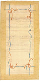 インド ギャベ 絨毯 140x70cm - ウールラグ