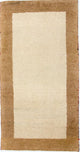 インド ギャベ 絨毯 132x68cm - ウールラグ