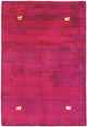 インド ギャベ 絨毯 205x140cm - ウールラグ