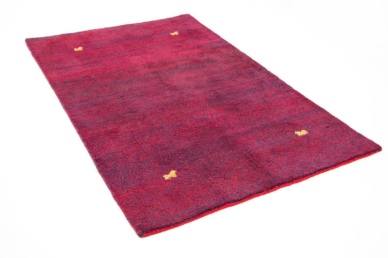 インド ギャベ 絨毯 205x140cm - ウールラグ