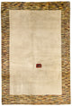 インド ギャベ 絨毯 200x140cm - ウールラグ