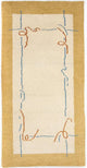 インド ギャベ 絨毯 140x70cm - ウールラグ