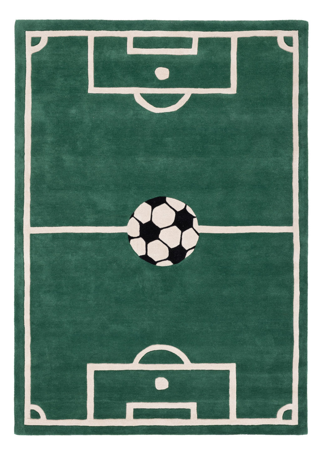 子供用ラグ Fussball - ウールラグ