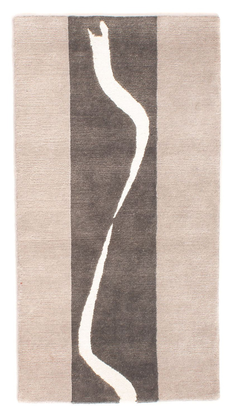 ネパール絨毯 120x60cm - ウールラグ