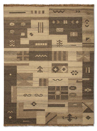 キリム モダン 絨毯 200x140cm - ウールラグ – product image