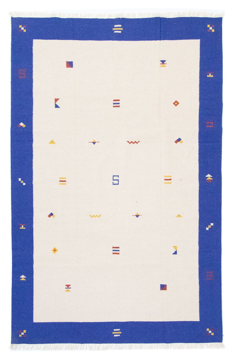 キリム モダン 絨毯 300x200cm - ウールラグ