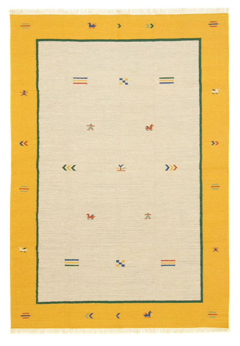 キリム モダン 絨毯 300x200cm - ウールラグ