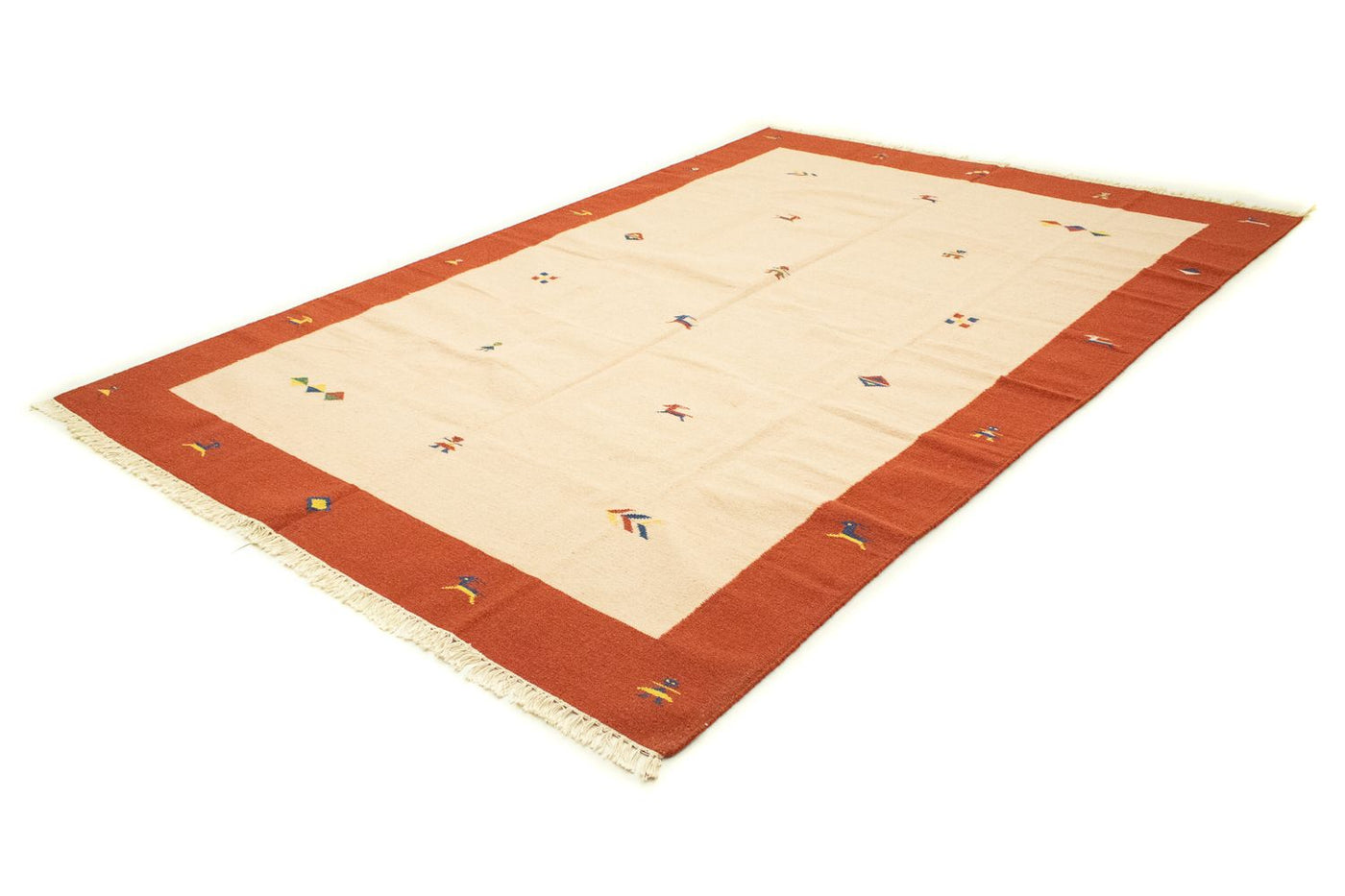 キリム モダン 絨毯 300x200cm - ウールラグ