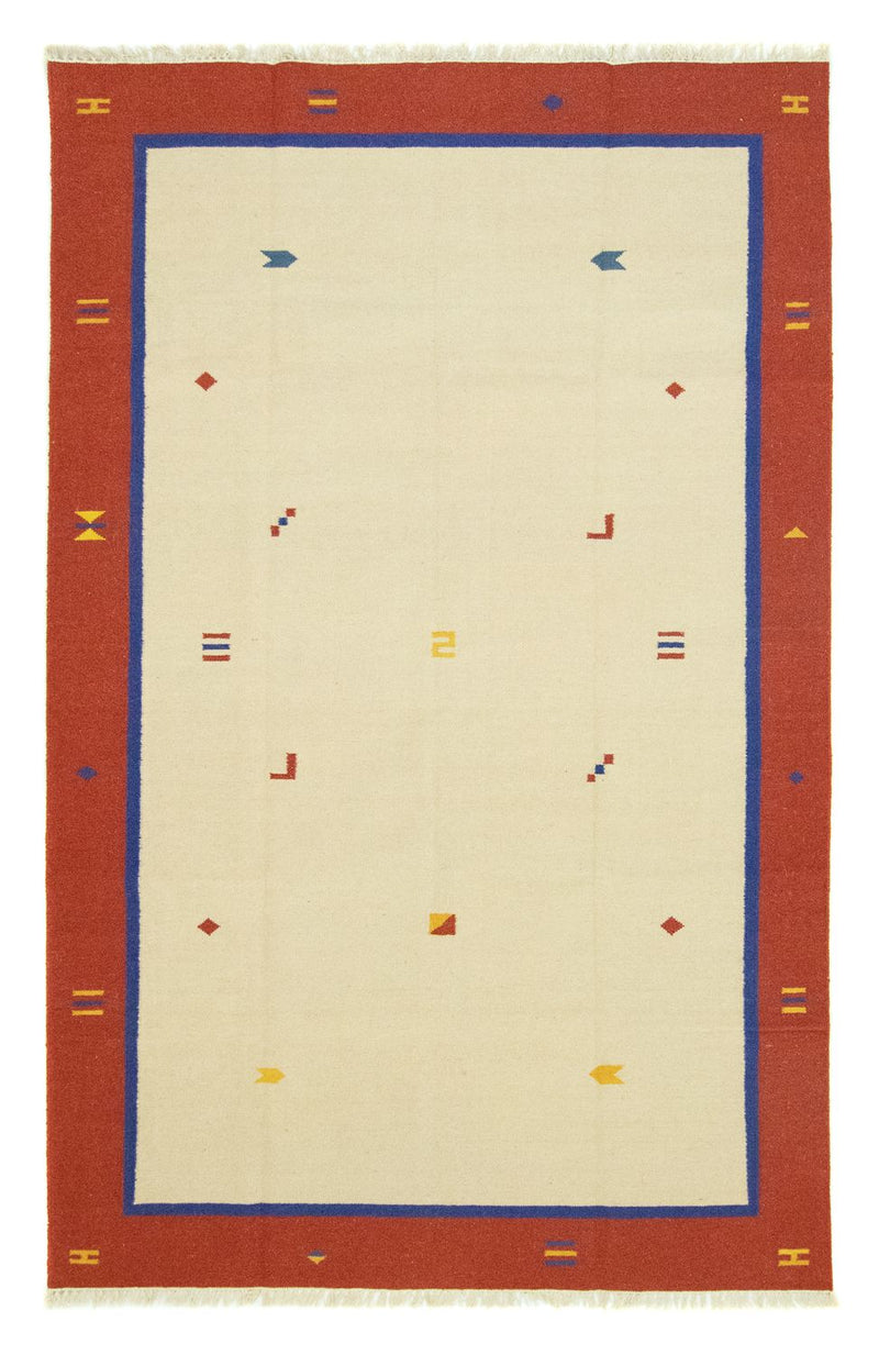 キリム モダン 絨毯 300x200cm - ウールラグ