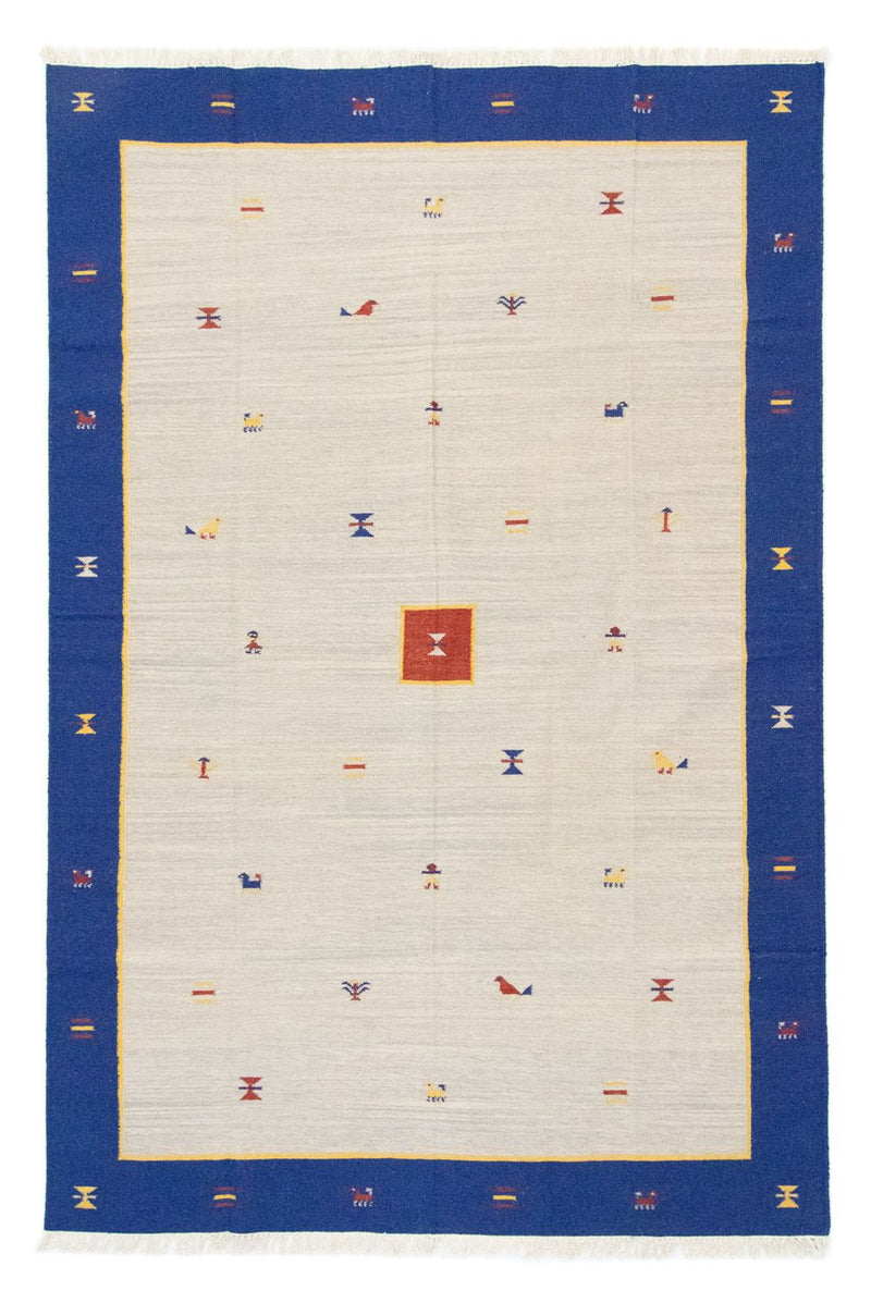 キリム モダン 絨毯 300x200cm - ウールラグ