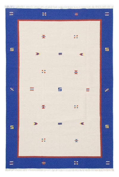 キリム モダン 絨毯 200x300cm - ウールラグ