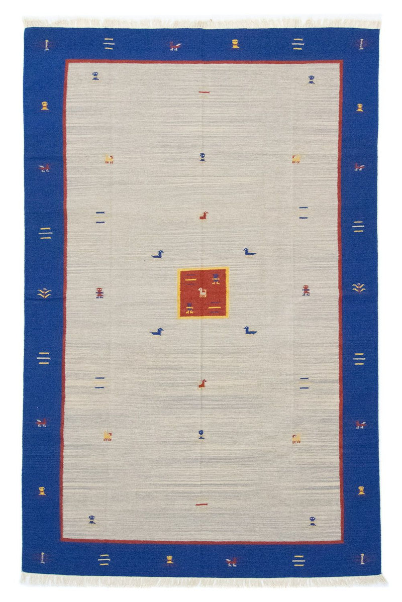 キリム モダン 絨毯 300x200cm - ウールラグ