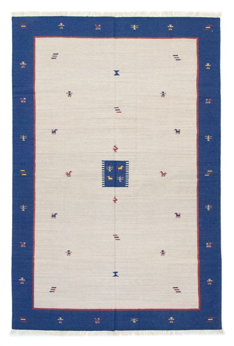 キリム モダン 絨毯 300x200cm - ウールラグ
