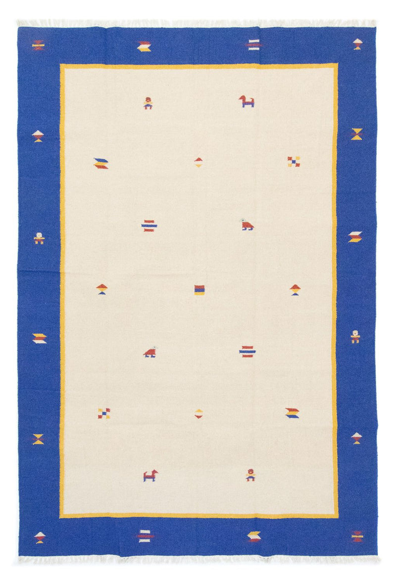 キリム モダン 絨毯 300x200cm - ウールラグ
