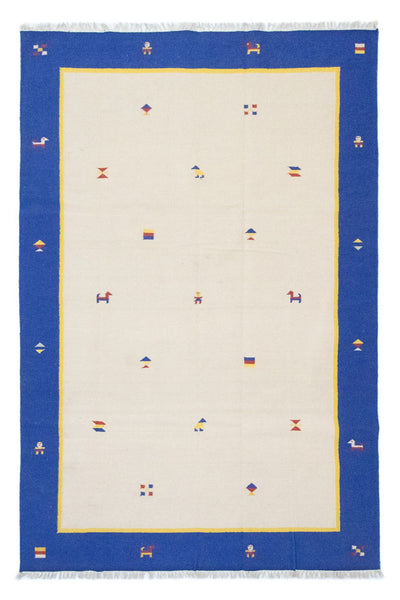 キリム モダン 絨毯 200x300cm - ウールラグ