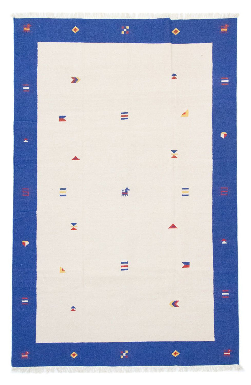キリム モダン 絨毯 300x200cm - ウールラグ
