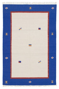 キリム モダン 絨毯 180x120cm - ウールラグ – product image
