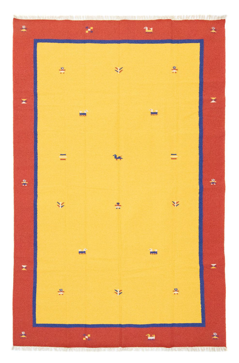 キリム モダン 絨毯 300x200cm - ウールラグ