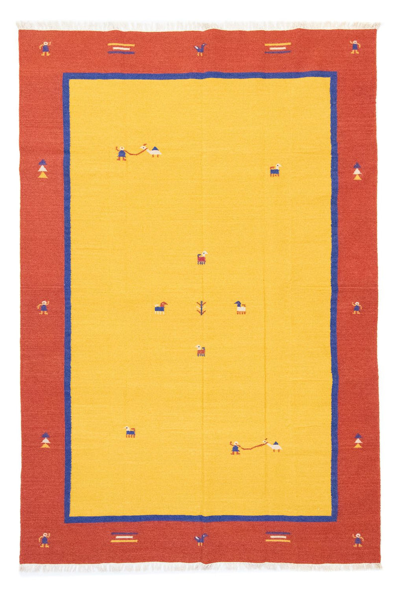 キリム モダン 絨毯 300x200cm - ウールラグ