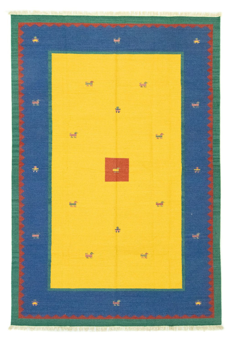 キリム モダン 絨毯 300x200cm - ウールラグ