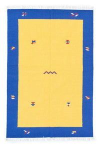 キリム モダン 絨毯 200x140cm - ウールラグ – product image