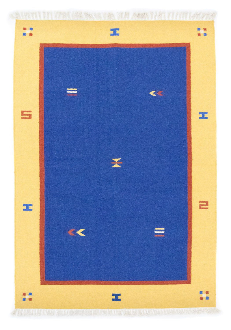 キリム モダン 絨毯 200x140cm - ウールラグ