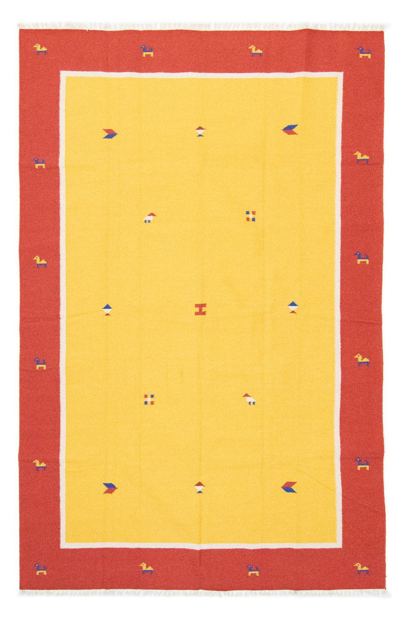 キリム モダン 絨毯 300x200cm - ウールラグ