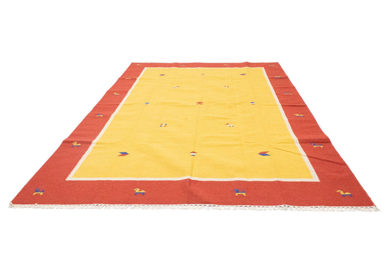 キリム モダン 絨毯 300x200cm - ウールラグ
