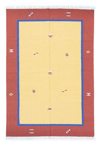 キリム モダン 絨毯 200x140cm - ウールラグ – product image