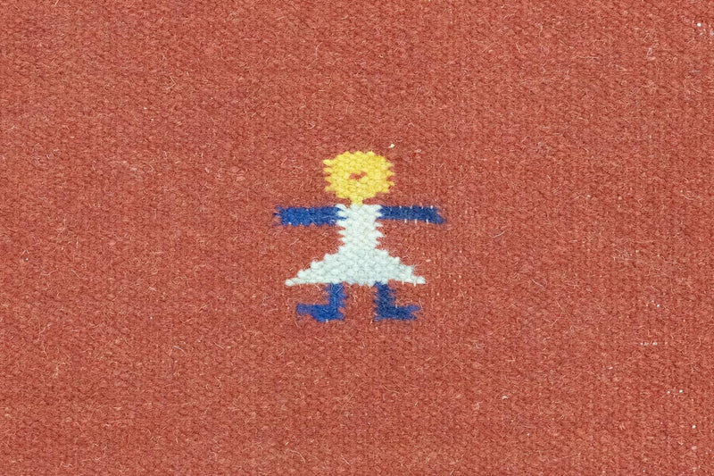 キリム モダン 絨毯 200x140cm - ウールラグ