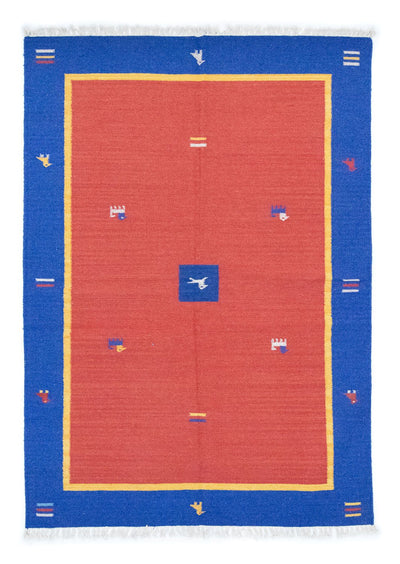 キリム モダン 絨毯 140x200cm - ウールラグ