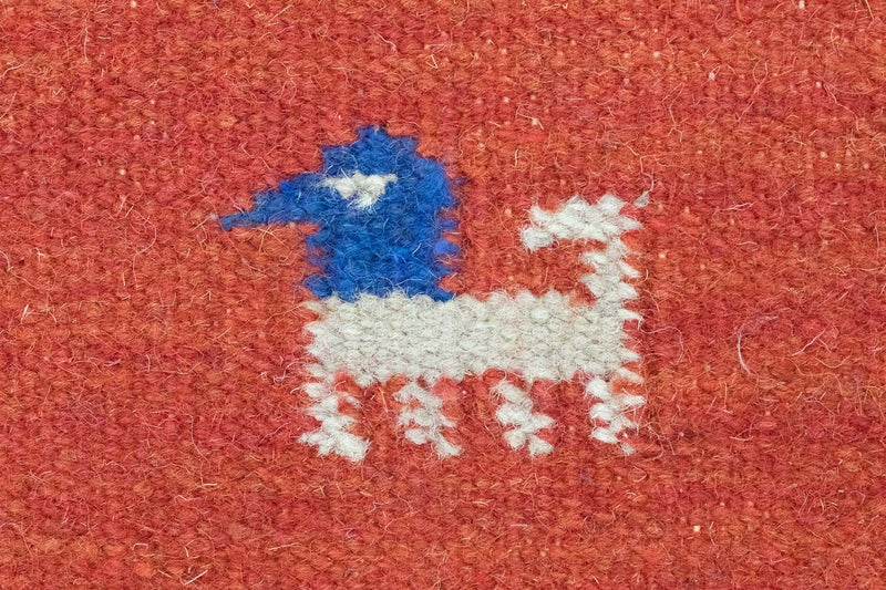 キリム モダン 絨毯 200x140cm - ウールラグ