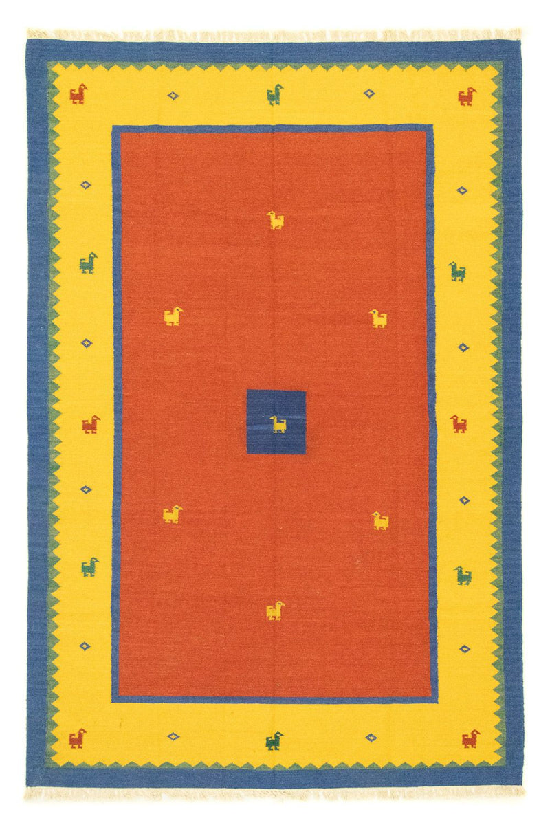 キリム モダン 絨毯 300x200cm - ウールラグ