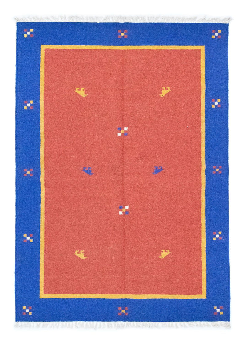 キリム モダン 絨毯 200x140cm - ウールラグ