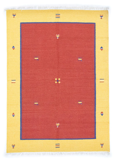 キリム モダン 絨毯 140x200cm - ウールラグ