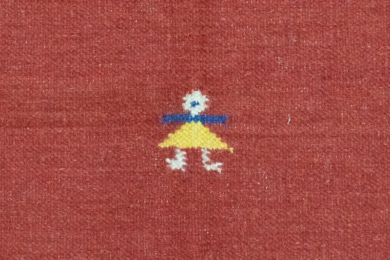 キリム モダン 絨毯 200x140cm - ウールラグ