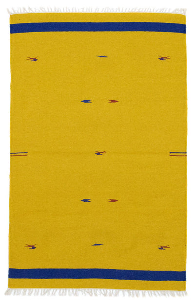 キリム モダン 絨毯 120x180cm - ウールラグ