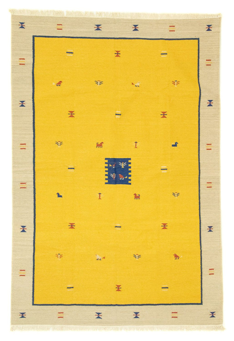 キリム モダン 絨毯 300x200cm - ウールラグ