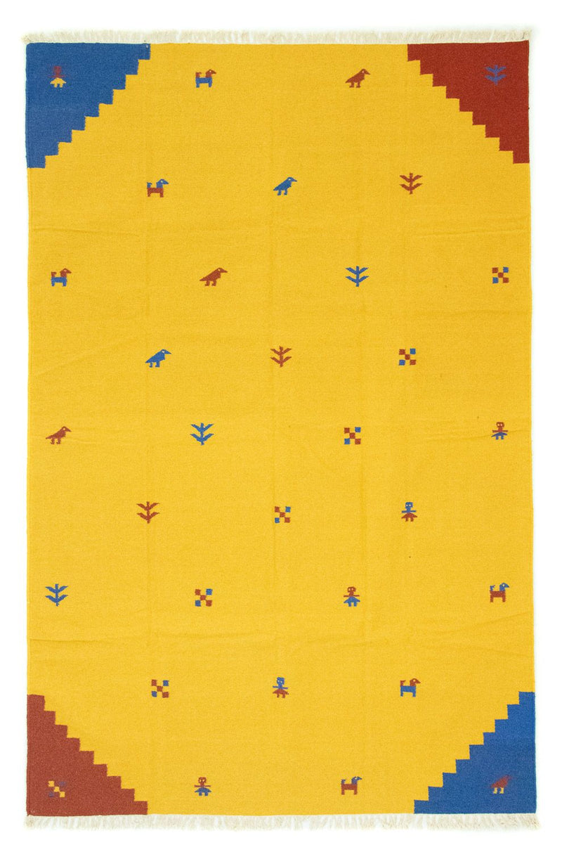 キリム モダン 絨毯 300x200cm - ウールラグ